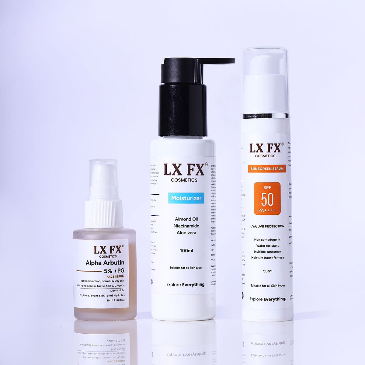 Alpha Arbutine Serum with Sunscreen Gel Combo