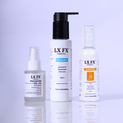 Oil Control & Brightening Combo (Niacinamide Serum + Moisturiser + Sunscreen Gel)